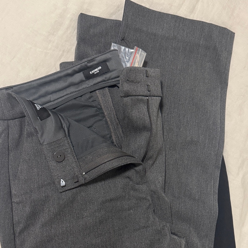 Express Editor Charcoal Trousers